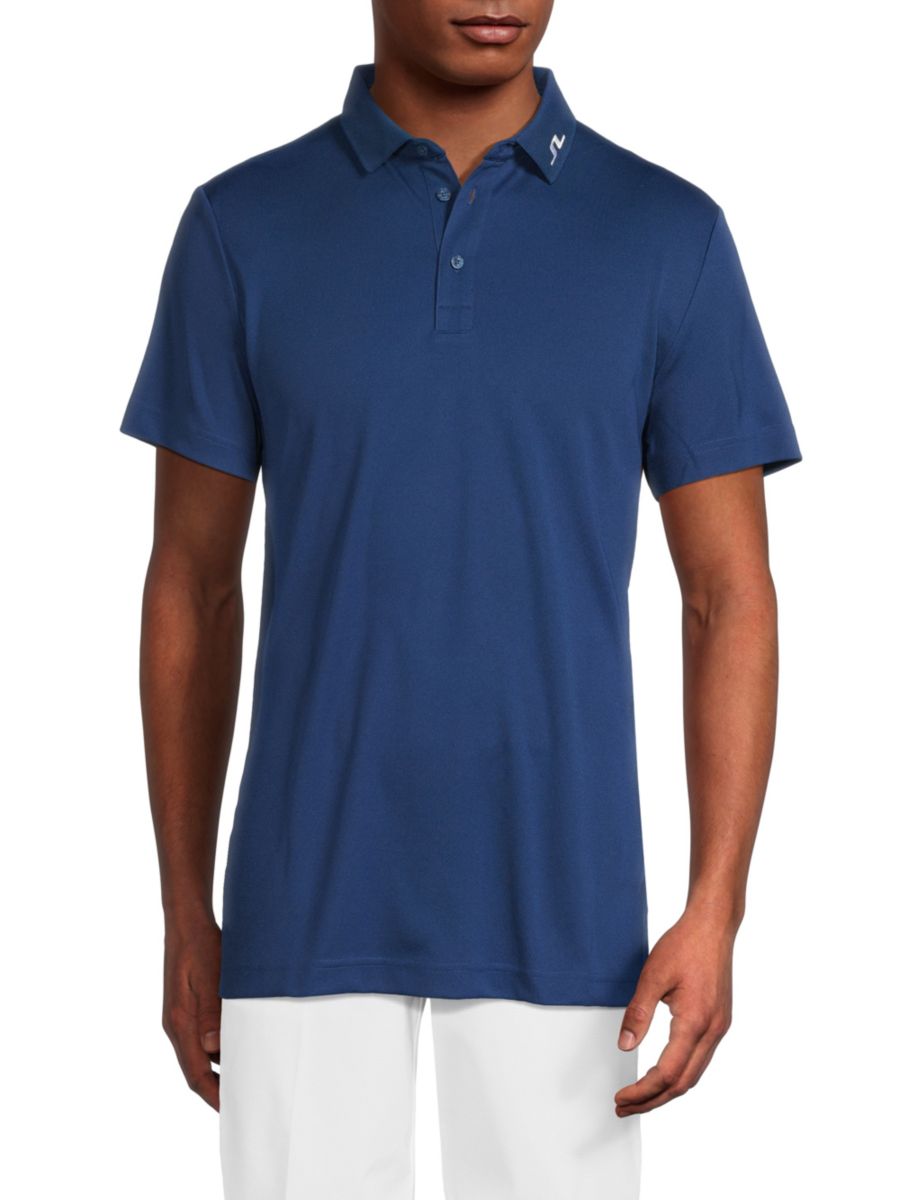 

Поло с логотипом KV Regular Fit J.Lindeberg, цвет Estate Blue