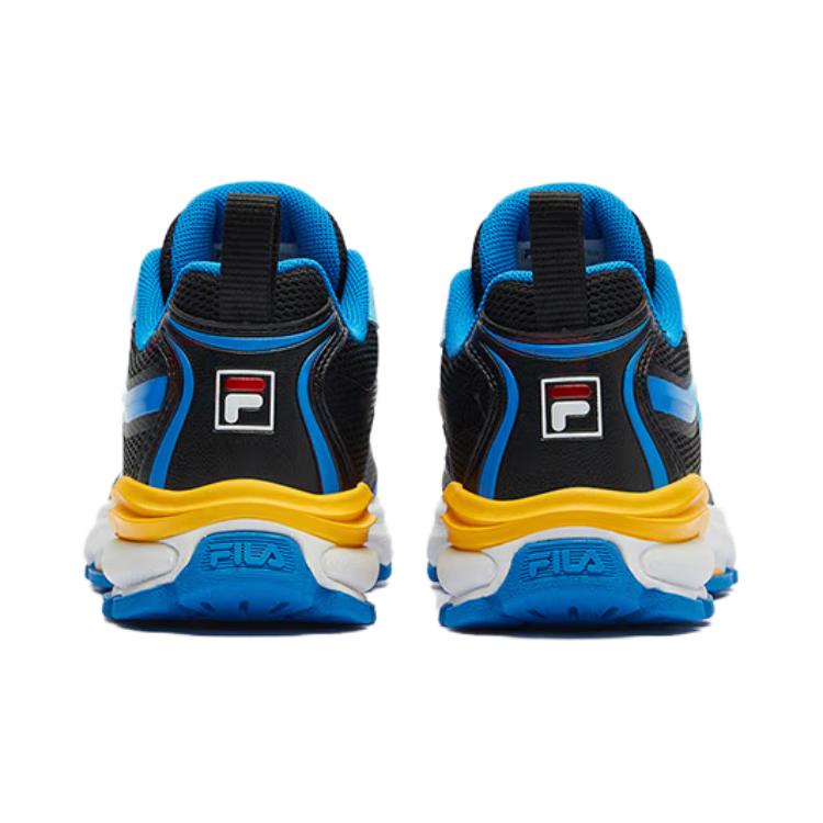 FILA KIDS Детские кроссовки с низким верхом, устойчивые к износу и скольжению, черные, синие, белые, для детей 3–7 лет — фото 4