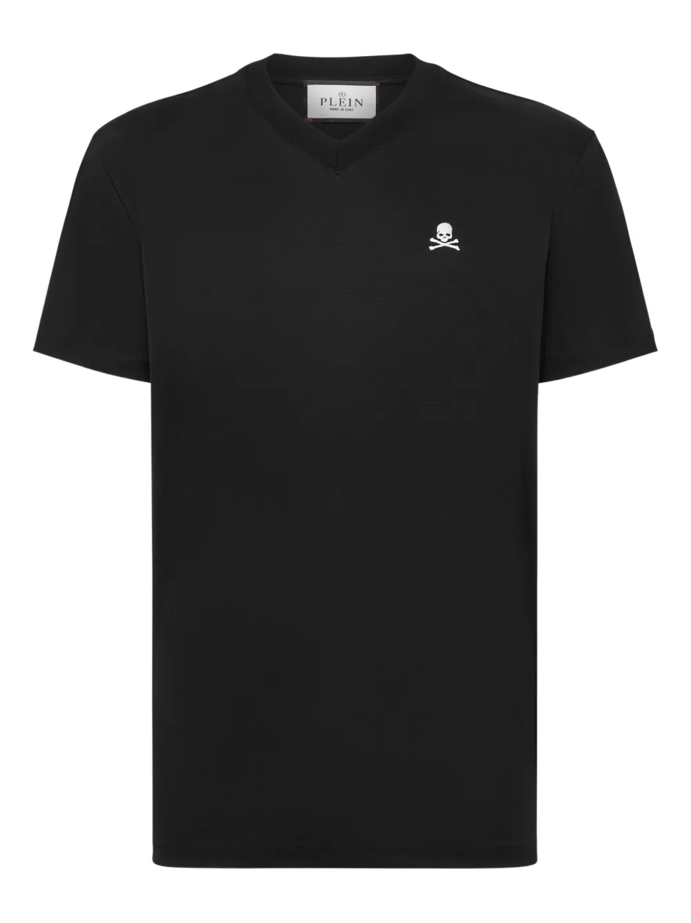 

Футболка с вышивкой Skull Philipp Plein, черный