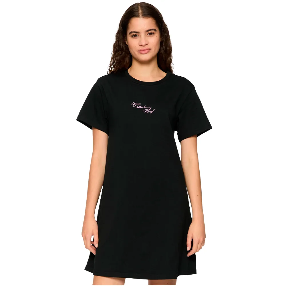 

Платье Miss Tee Be Better short sleeve short, черный