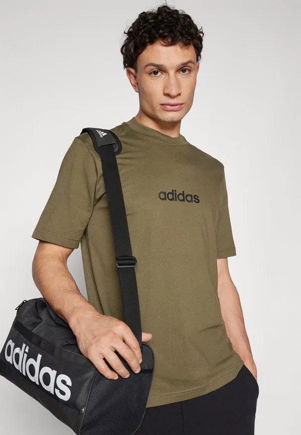 Футболка с принтом Adidas Sportswear, Olive Strata/Black — фото 4