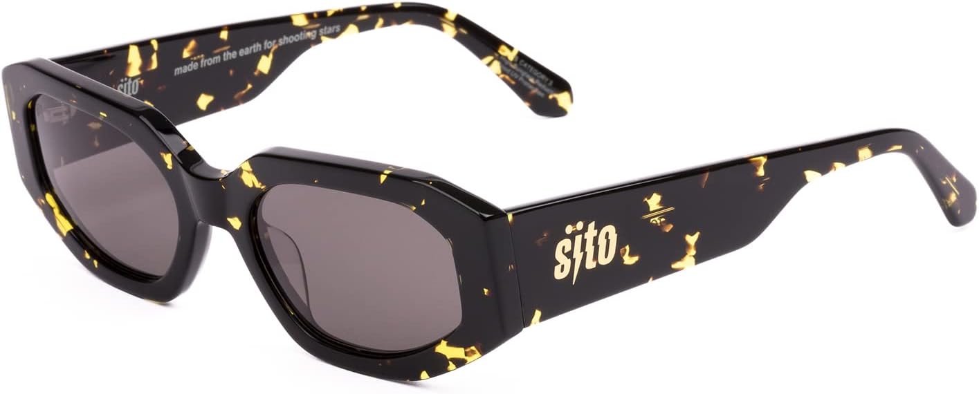 

Солнцезащитные очки SITO SHADES Juicy для женщин, шестиугольные поляризованные, дизайнерские, в стиле ретро, ​​для фестивалей и концертов, модные, с защитой от УФ-излучения 100%, Limeade Tort