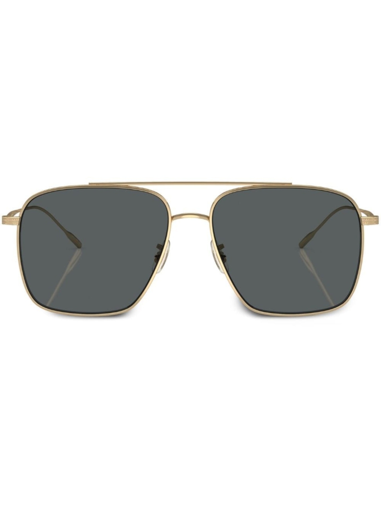 

Солнцезащитные очки-пилоты Dresner Oliver Peoples, золотистый