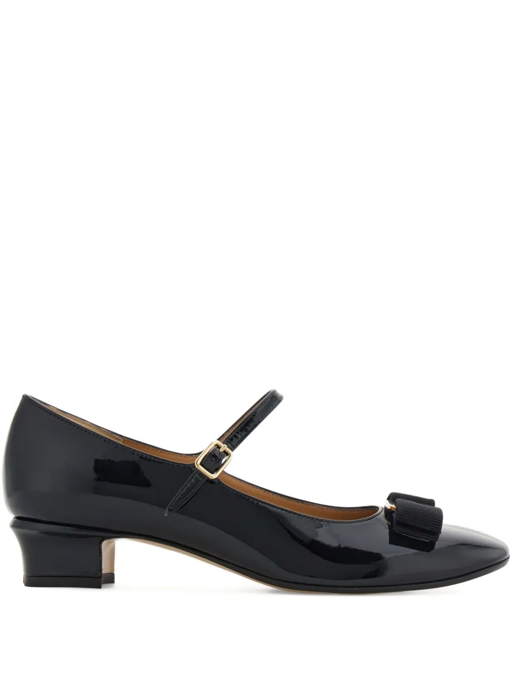 Туфли Мэри Джейн Vara Bow 30 Ferragamo, черный