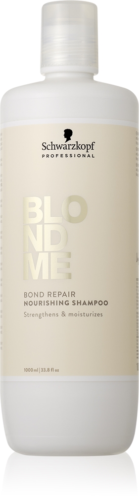

Питательный шампунь Blondme Bond Repair, интенсивно питающий шампунь для светлых волос Schwarzkopf Professional, 1000 мл