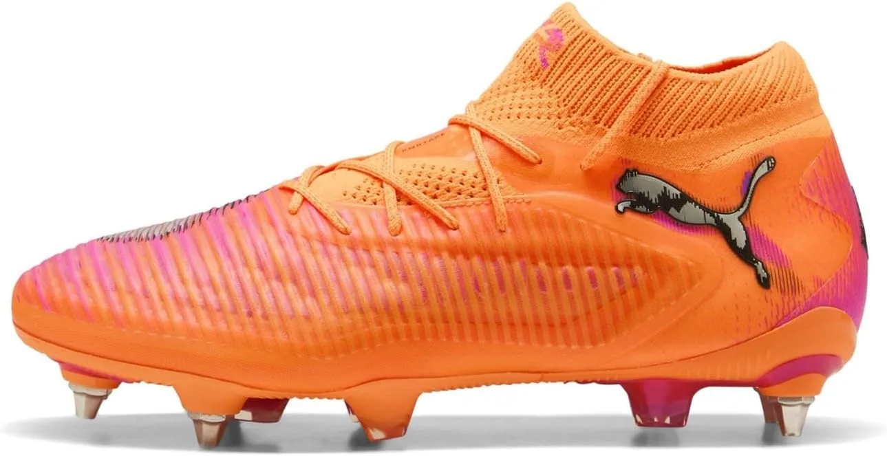 Кроссовки PUMA Future 8 Ultimate Mx SG Hot Pursuit унисекс, оранжевый — фото 3