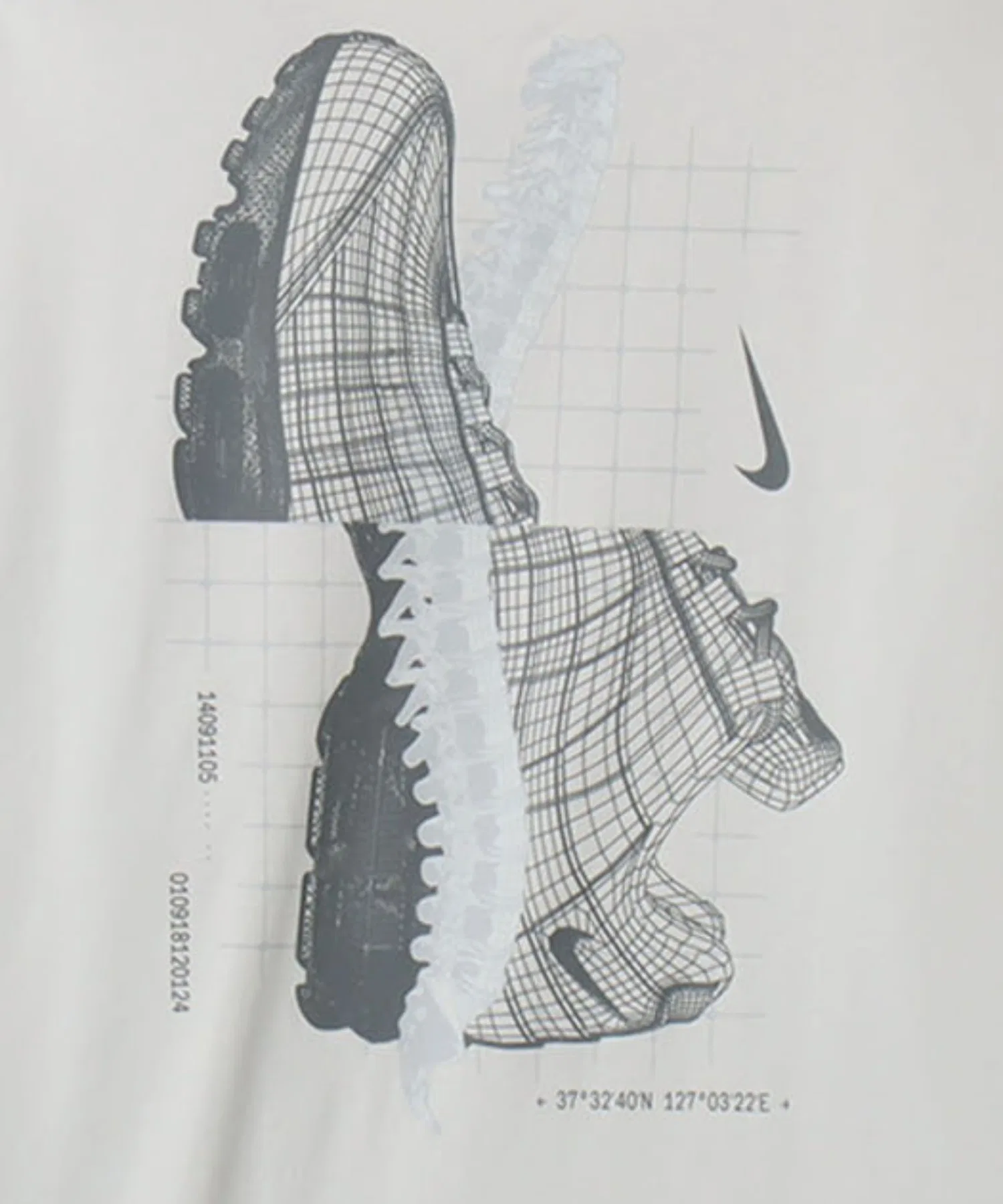 Мужская футболка Nike M90 FMRN LS с принтом — фото 4