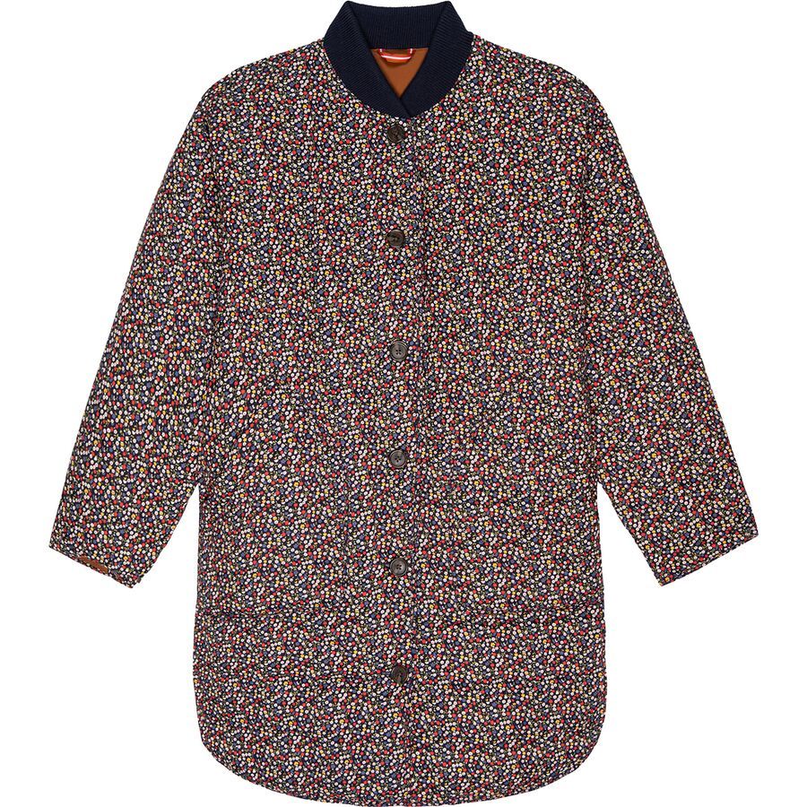 

Двусторонняя пуховая куртка Treeline для женщин The Great Outdoors The Great Outdoors, Midnight Floral & Copper