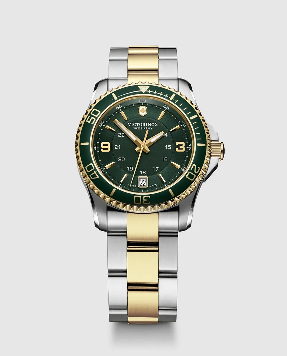

Женские часы Victorinox V241612 из двухцветной стали, золото