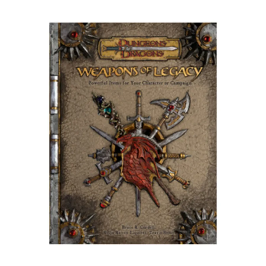 

Weapons of Legacy, Dungeons & Dragons (3rd Edition) (d20) - Sourcebooks, твердый переплет