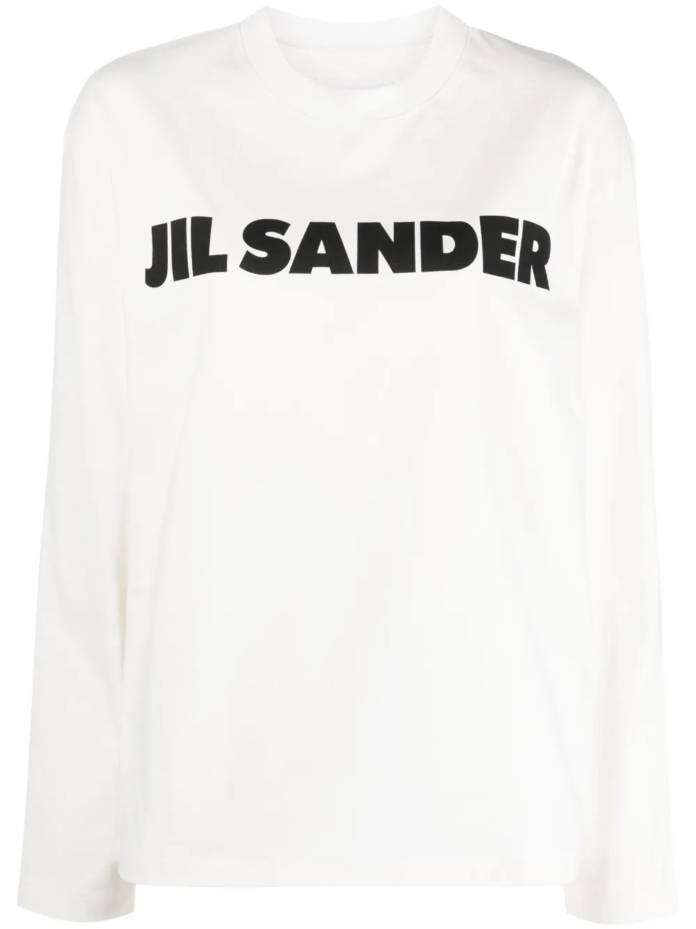 

Толстовка с логотипом JIL SANDER, белый