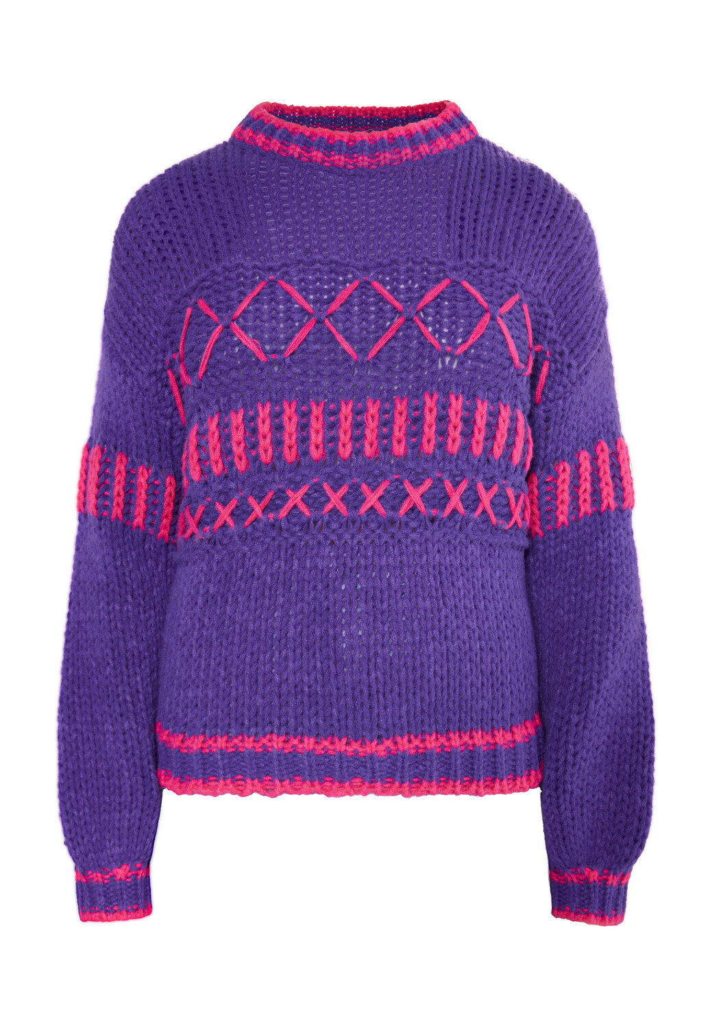 

Свитер IZIA, цвет Lila Pink
