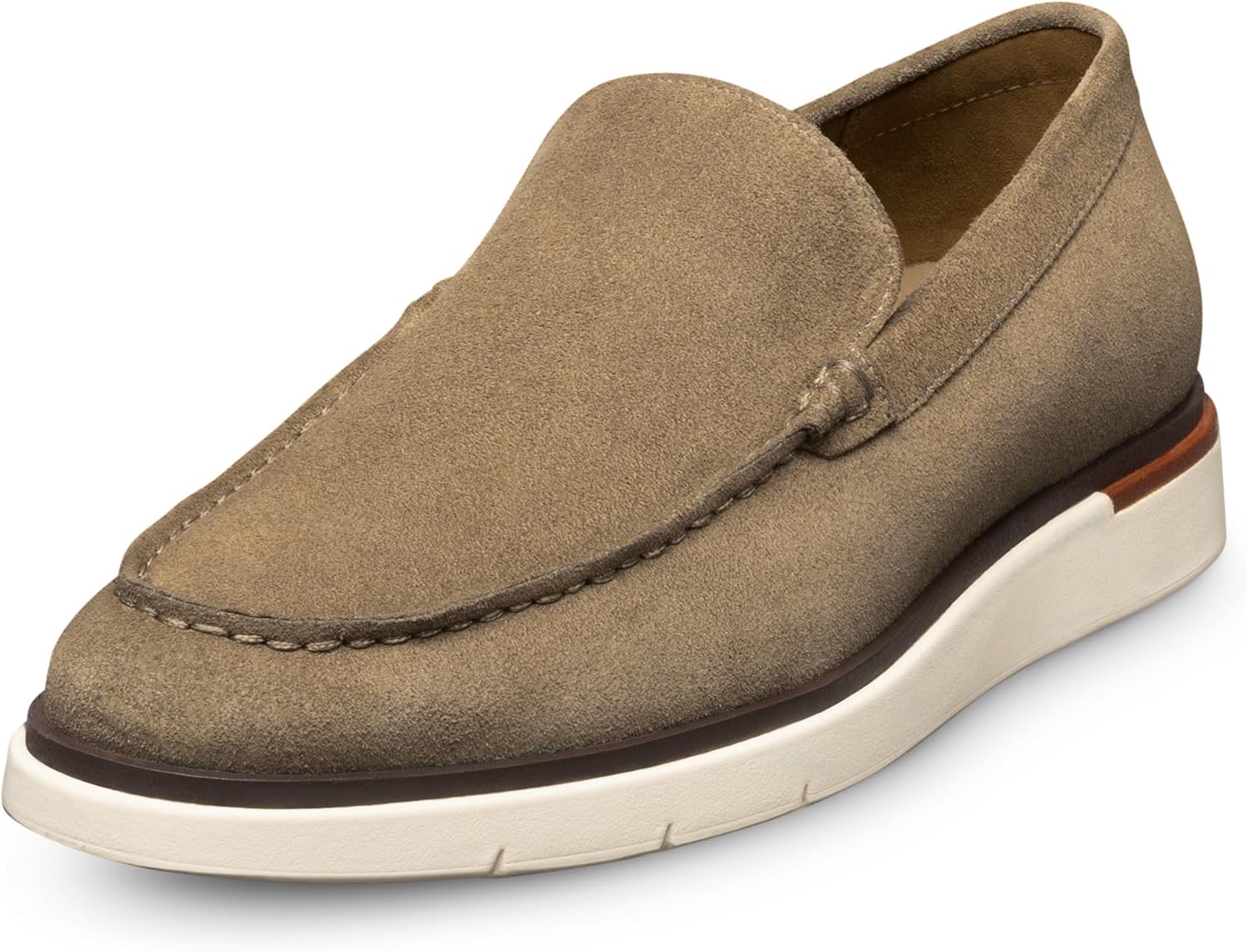 

Мужские лоферы без шнурков Allen Edmonds Carson из замши, Tobacco Leather