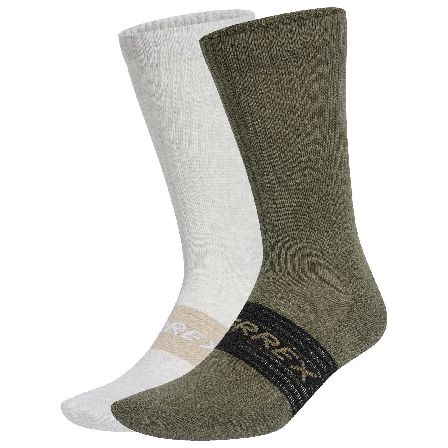 

Походные носки Adidas Terrex Terrex Multi Socks, цвет White/Olive Strata