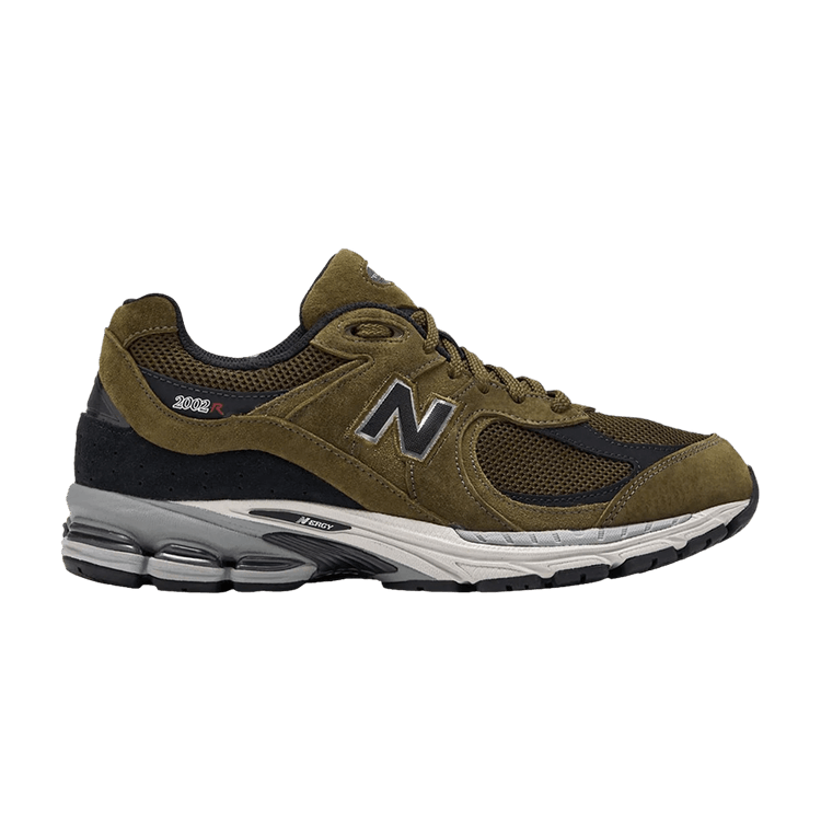 

Кроссовки New Balance 2002R 'Olive Black', зеленый