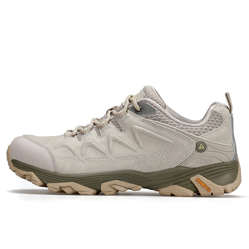 

HUMTTO Антискользящие и износостойкие треккинговые кроссовки с поддержкой и отскоком для мужчин бежево-зеленые - бежевый матча зеленый, цвет Beige Matcha Green