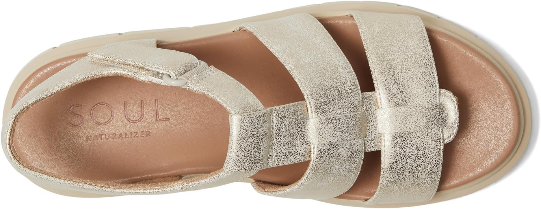 Сандалии Naturalizer SOUL Naturalizer Pippa, цвет Gold Faux Leather — фото 2