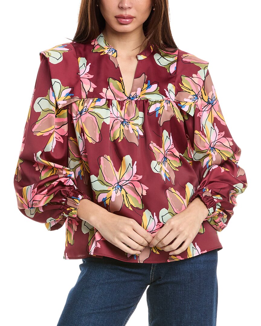 

CROSBY от Mollie Burch Gaines Топ Crosby by Mollie Burch, красный