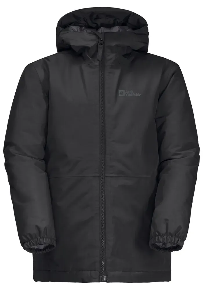 

Зимняя куртка Jack Wolfskin "BERGLAND JACKET K", с капюшоном, черный