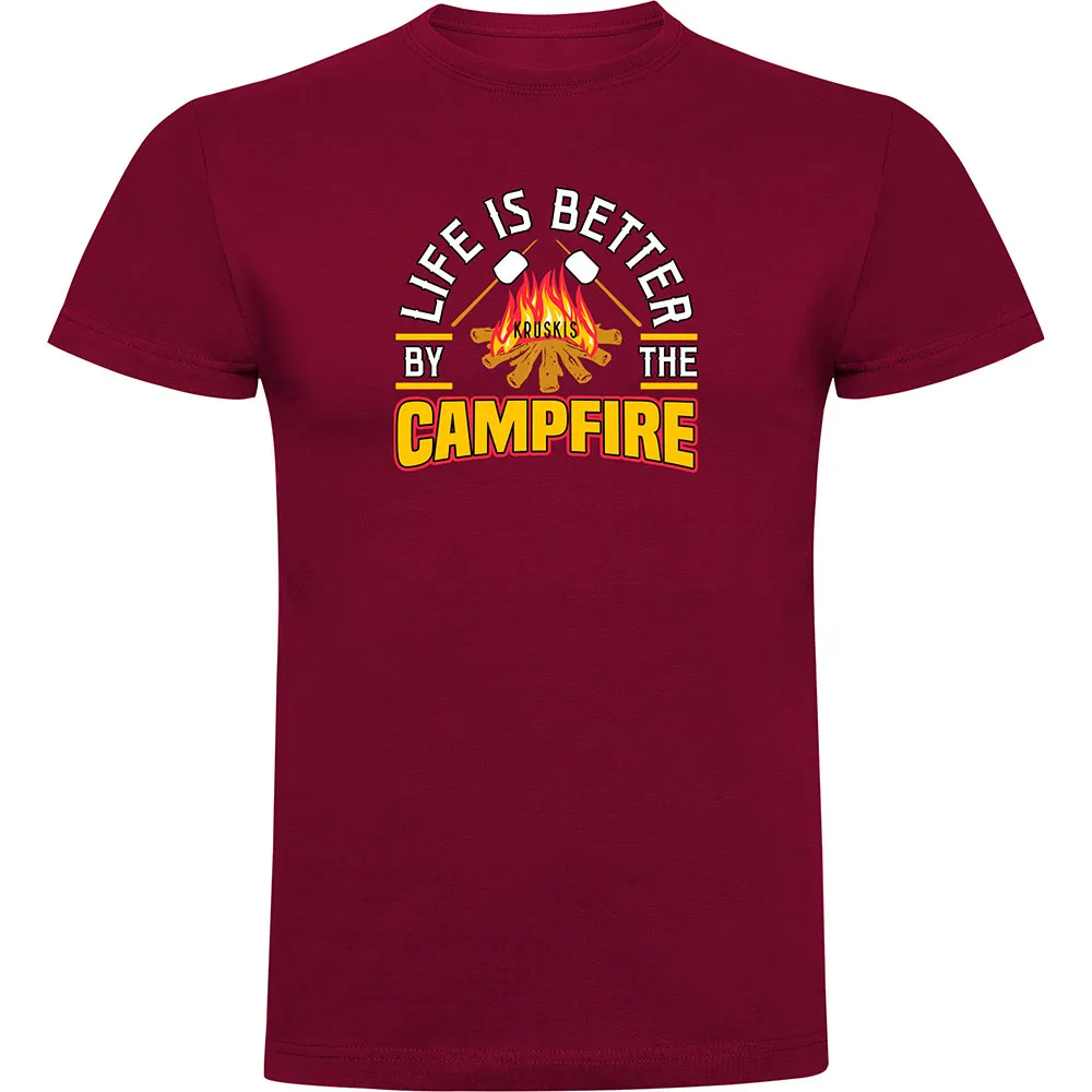 

Футболка с коротким рукавом Kruskis Better By The Campfire, красный