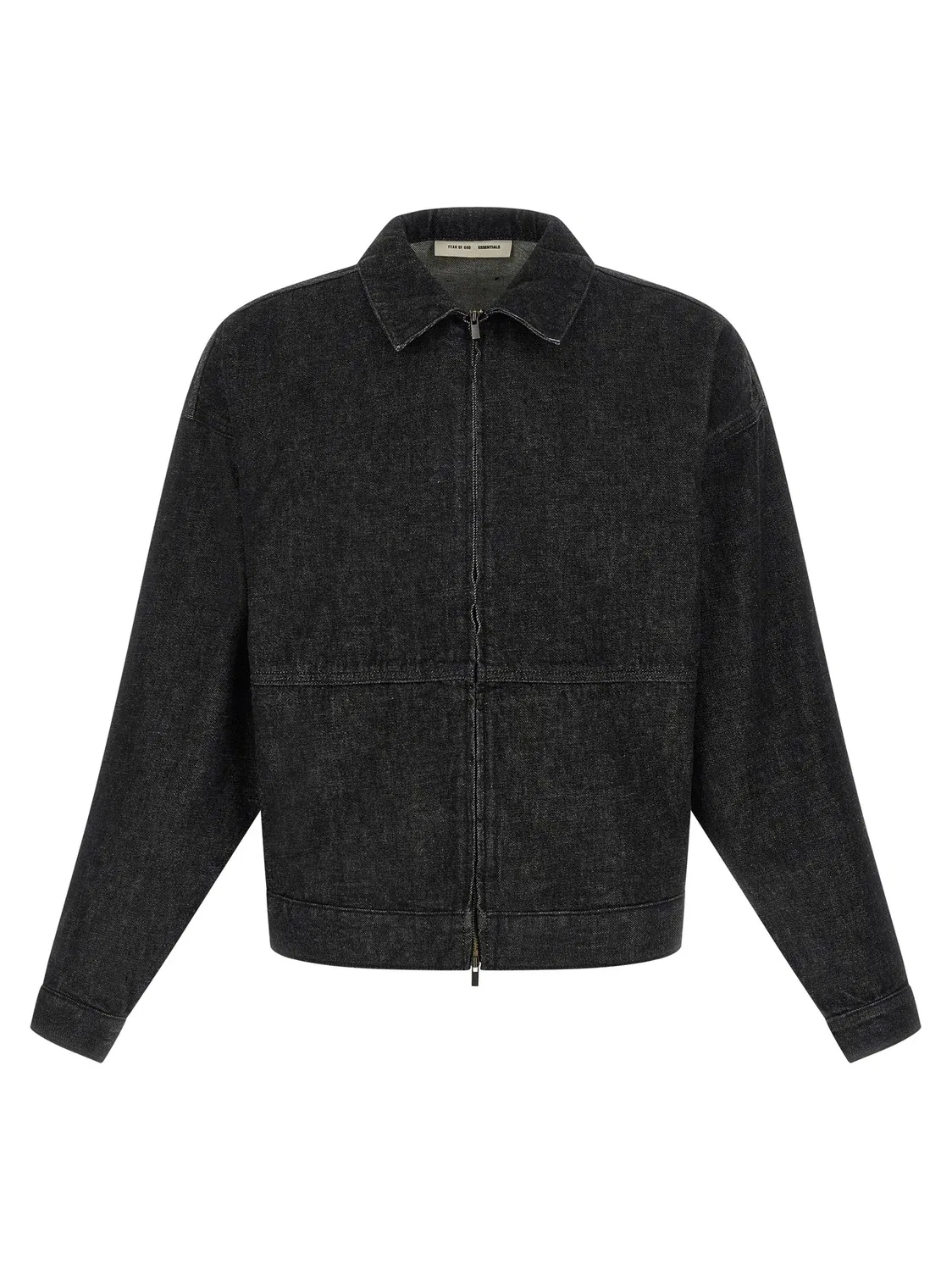 Джинсовая рабочая куртка FEAR OF GOD ESSENTIAL, черный