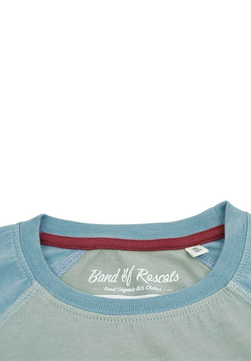 Рубашка с длинным рукавом LONGSLEEVE RAGLAN Band Of Rascals, цвет moos arctic blue — фото 3