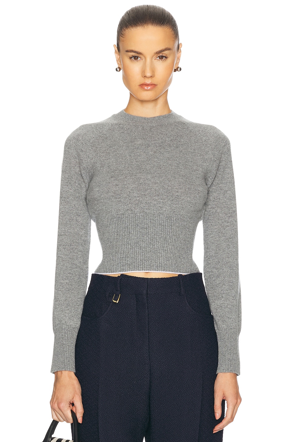 

Свитер La Maille Soglia Jacquemus, Grey
