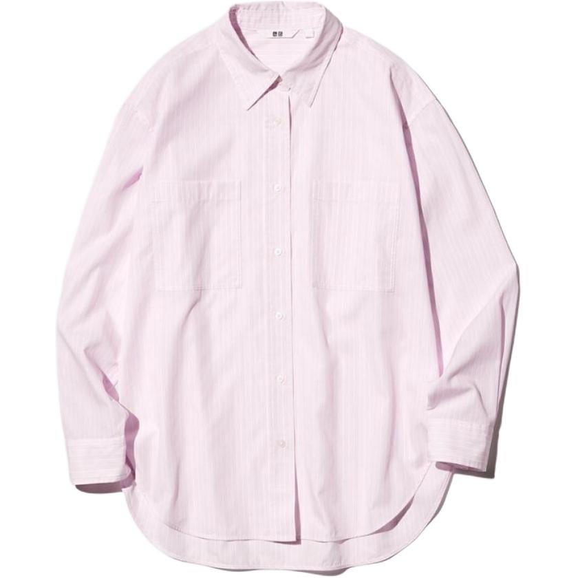 

Футболки женские пастельно-розовые UNIQLO, розовый