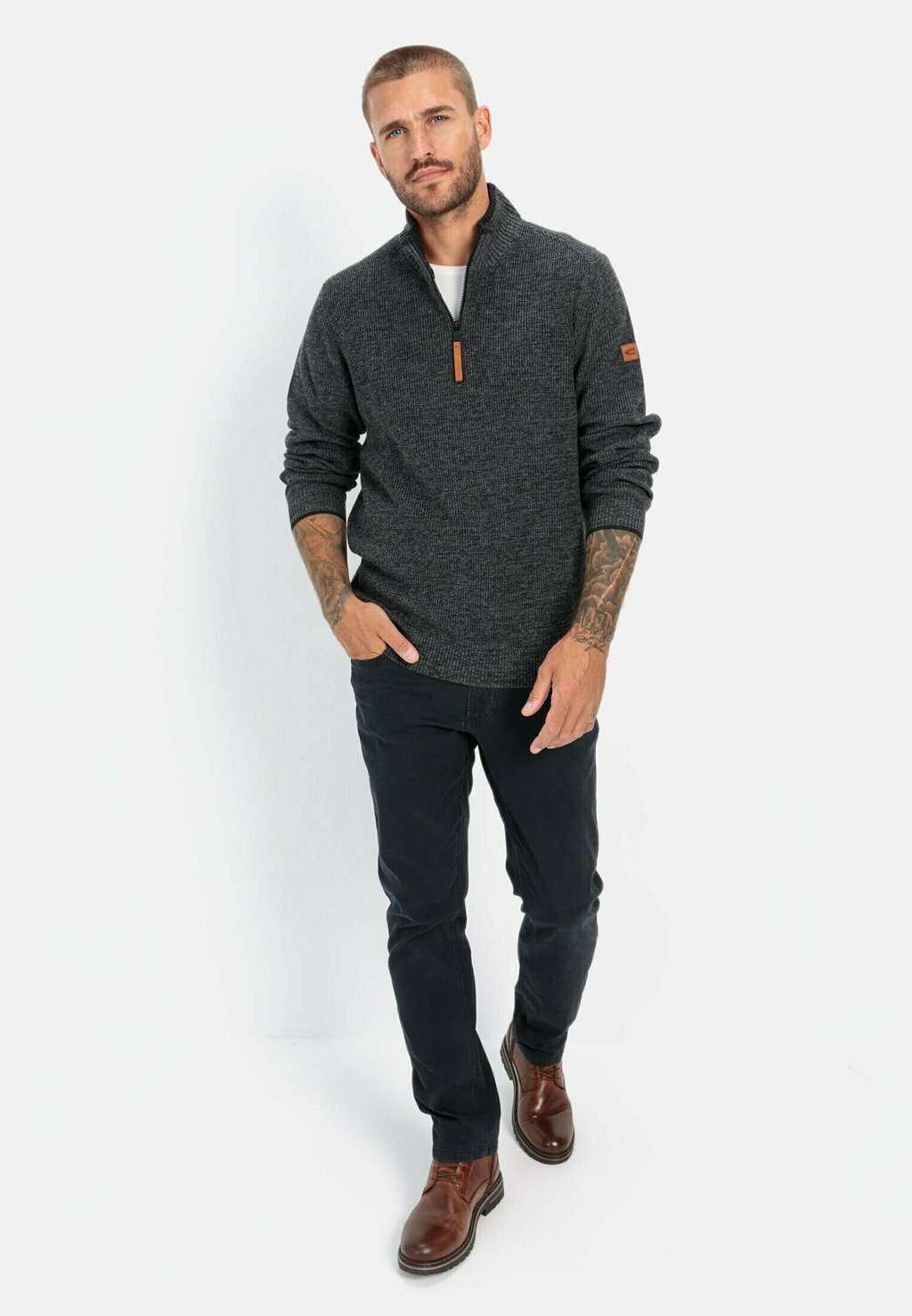 

Джемпер camel active, серый