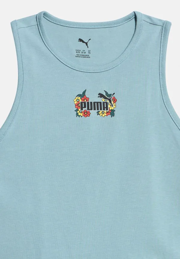 Футболка-Майка с графическим принтом, унисекс Puma, Seafoam — фото 4