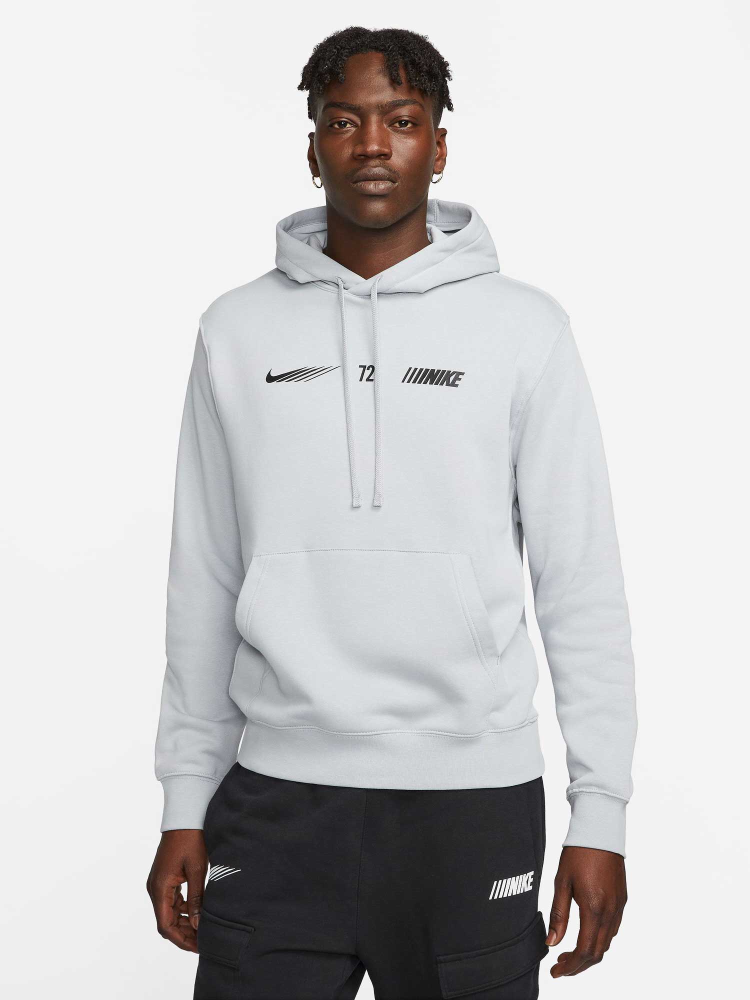 

Толстовка Nike M NSW SI PO HOODIE FLC BB, серый