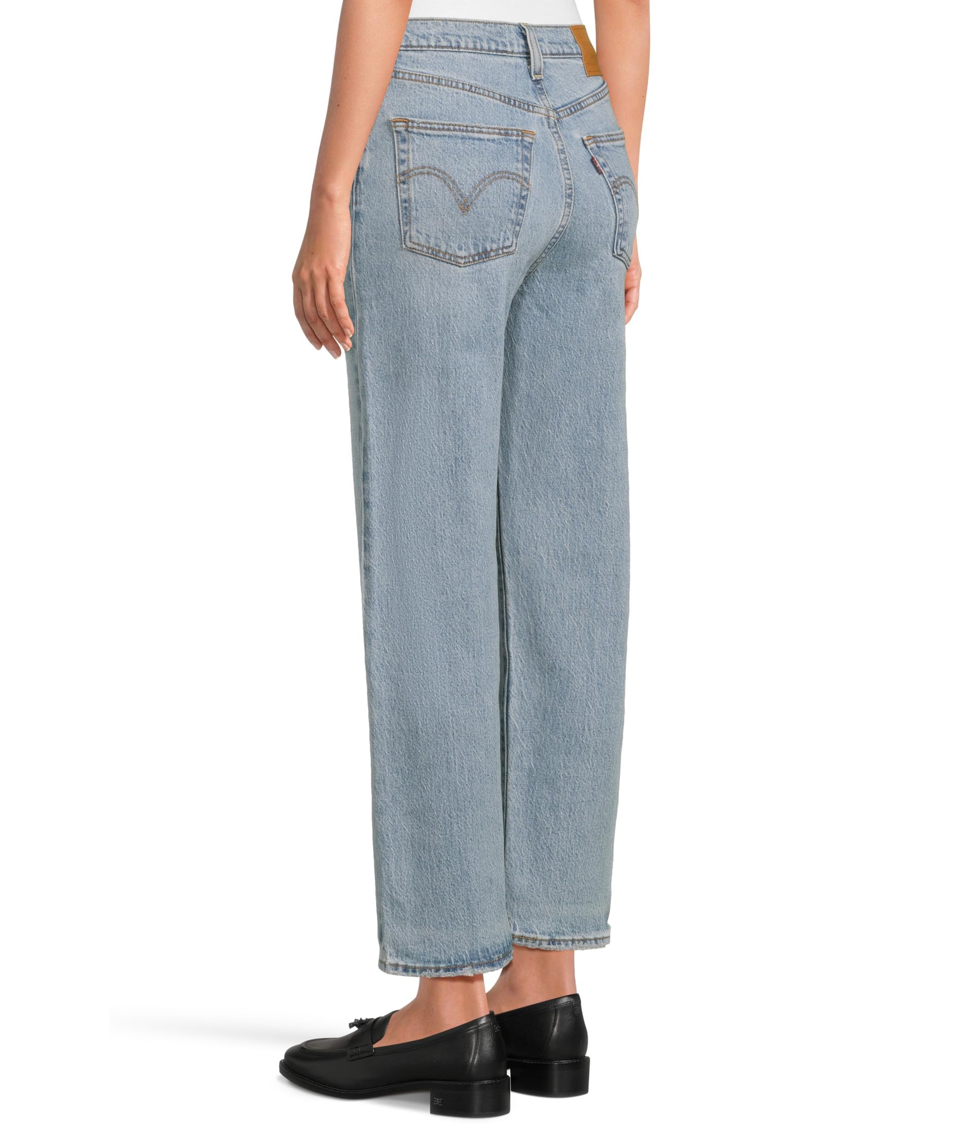 Джинсы Levi's Premium Ribcage Straight Ankle, цвет Let's Share — фото 3