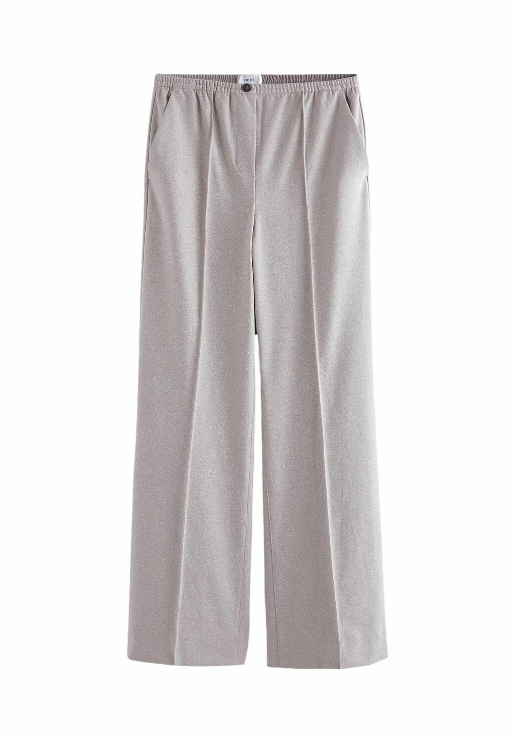 

Брюки BRUSHED ELASTICATED WAIST WIDE Next, серый
