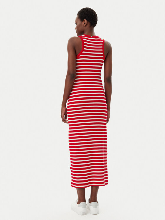 Летнее платье облегающего кроя WW0WW38838 Tommy Hilfiger, красный — фото 3