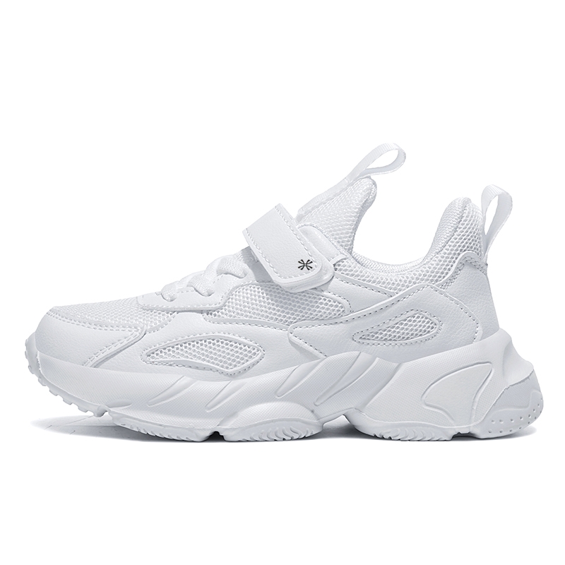 

YUZHAOLIN Прочные дышащие детские кроссовки для повседневной носки, белые