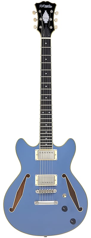 

Электрогитара D'Angelico Excel Mini DC Tour Slate Blue w/Gigbag