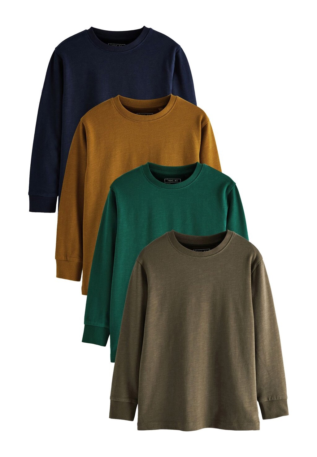 

Топ с длинными рукавами 4 PACK COSY STANDARD Next, цвет brown