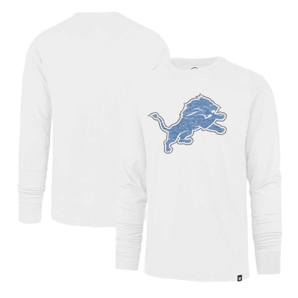 

Мужская белая футболка с длинным рукавом '47 Detroit Lions Premier Franklin, цвет Lns White