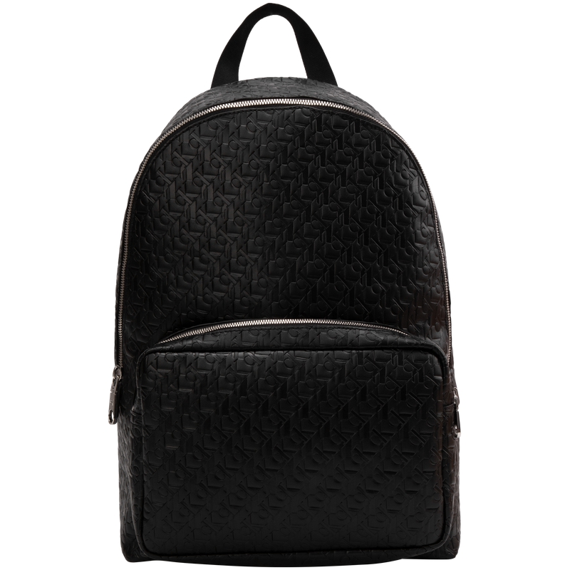 

Calvin Klein Синтетический рюкзак большой мужской космический черный, UB1-Space Black