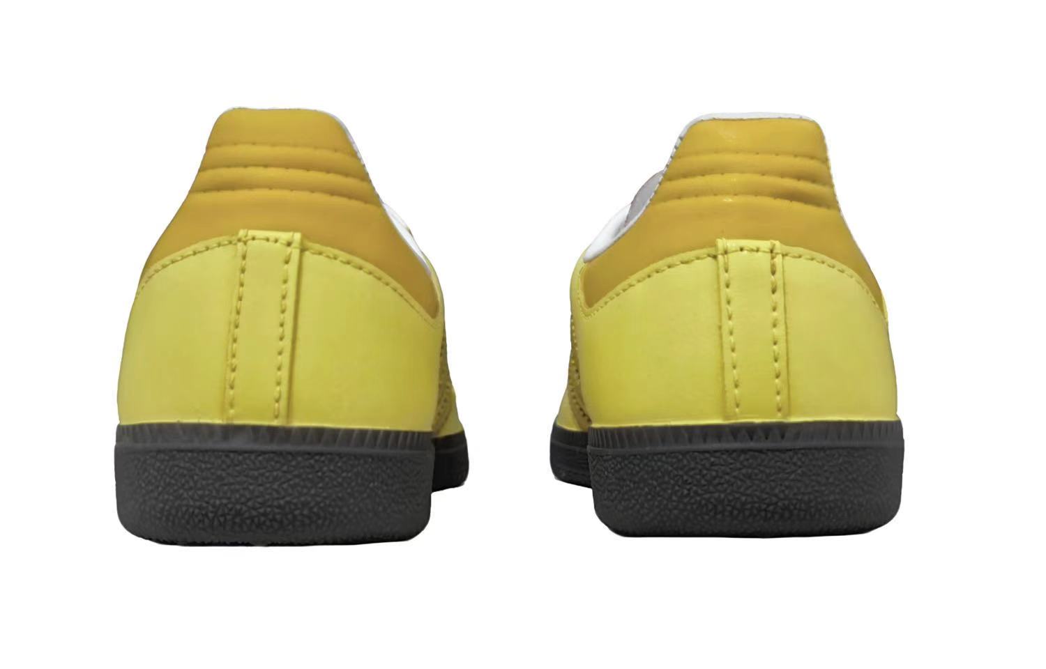 SAMBA OG Little Flower Cat низкие немецкие армейские кроссовки Unisex белый Adidas Originals, желтый — фото 4