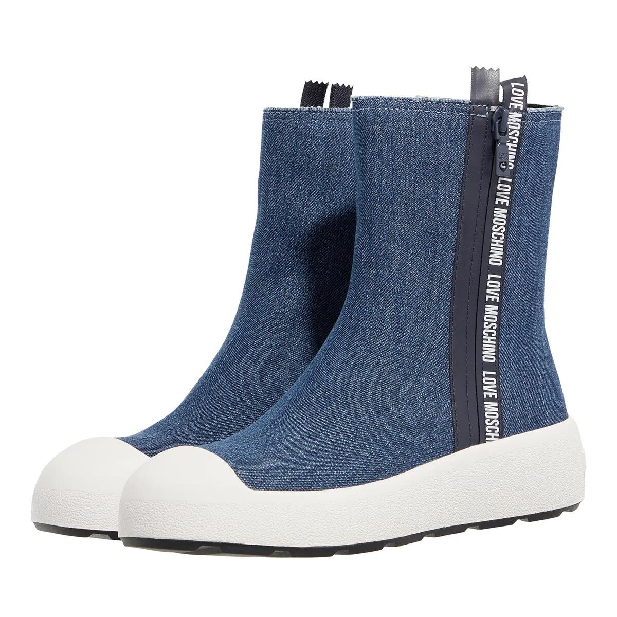 Кроссовки race love donna azzurro Love Moschino, синий