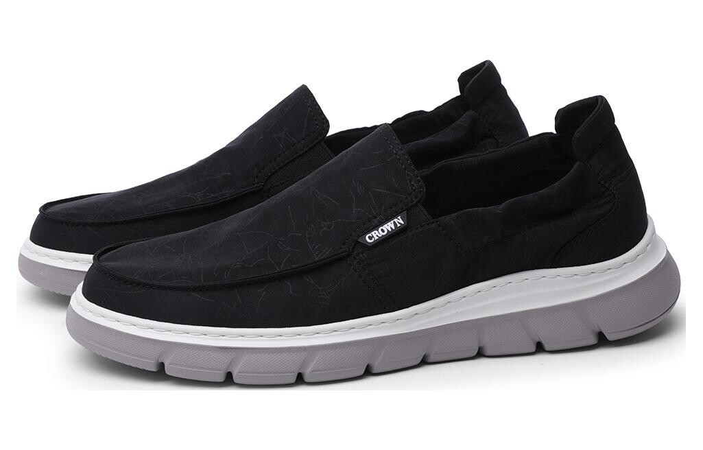 Кроссовки мужские Lifestyle Shoes Men Low-Top Black Crown — фото 3