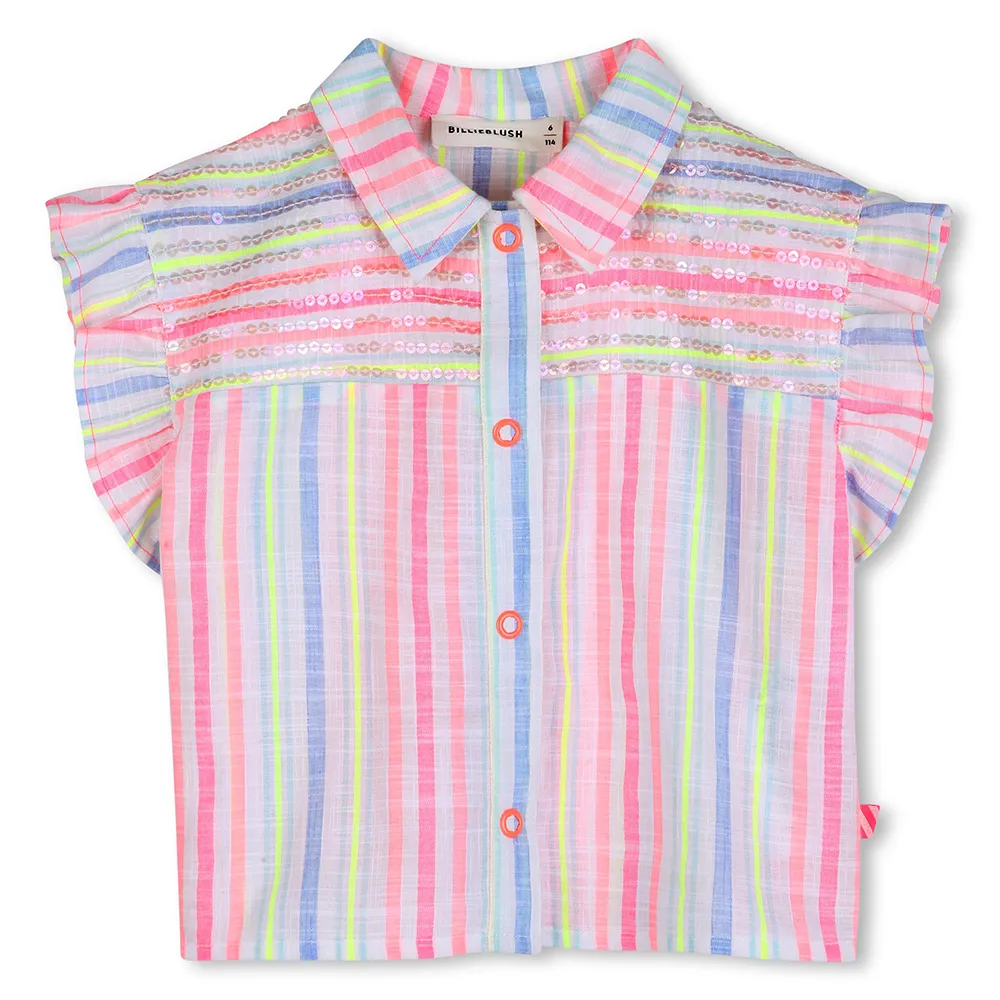 

Блузка с коротким рукавом Billieblush U22108, мультиколор