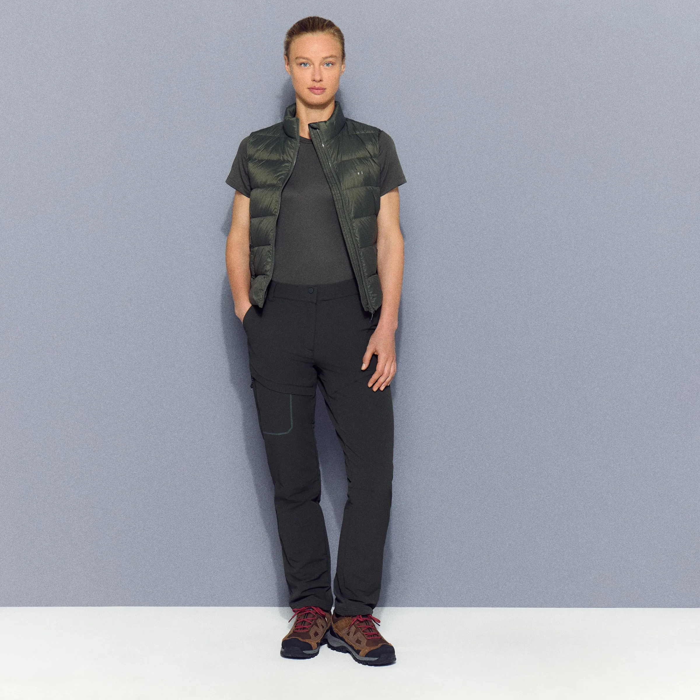 

Женские горные брюки Mountain Pro, зеленый