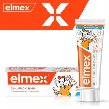 Elmex Детская зубная паста Защита для детей 50мл — фото 2