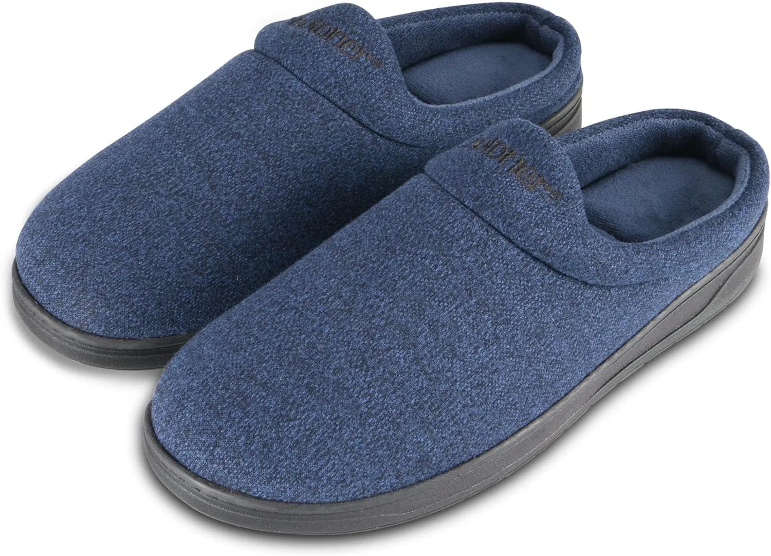 Тапочки с поддержкой пятки, isotoner, Navy Blue — фото 4