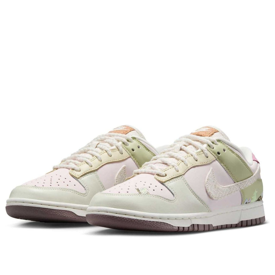 Кроссовки (WMNS) Nike Dunk Low 'Mushroom', розовый — фото 3