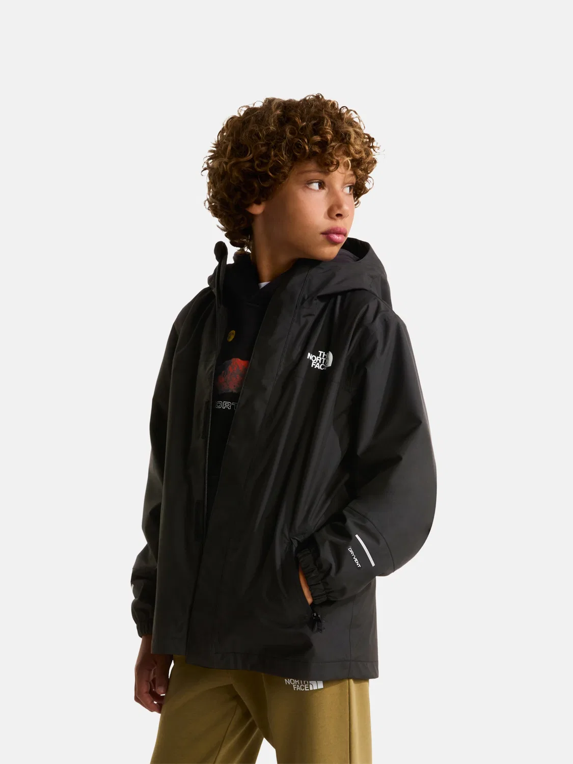 Куртка межсезонья 'B ANTORA RAIN JACKET' The North Face, Black — фото 4
