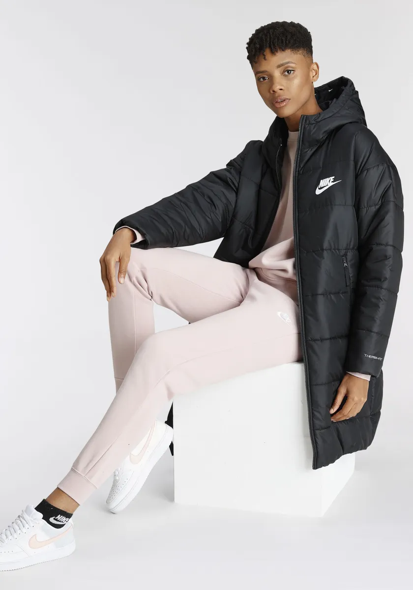 

Стеганое пальто Nike Sportswear "Therma-FIT Repel Women's Hooded Parka", белый