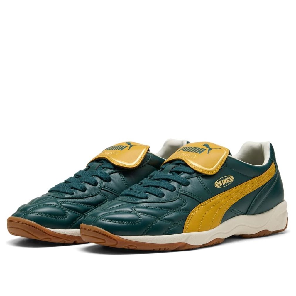 Puma King Indoor 'Green Yellow' — фото 2
